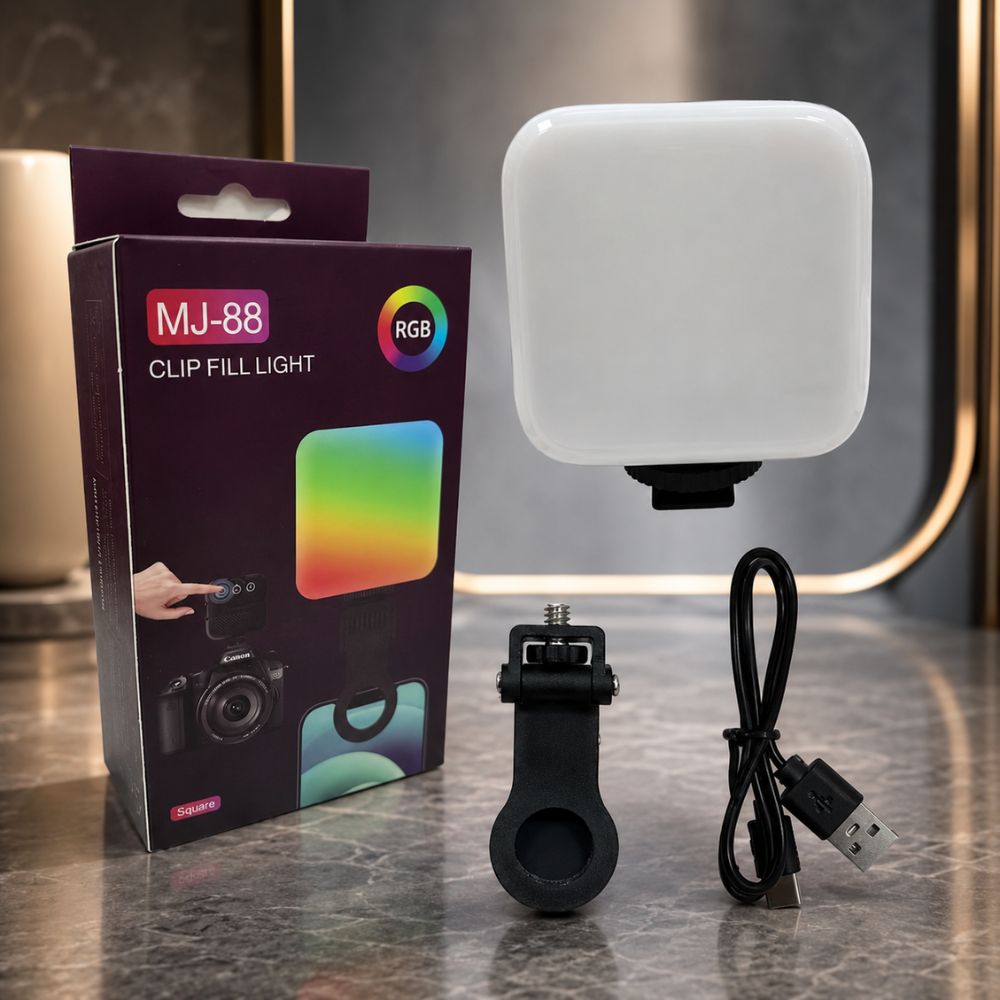 Boost Stunning Videos with MJ88 RGB LED Video Light Today