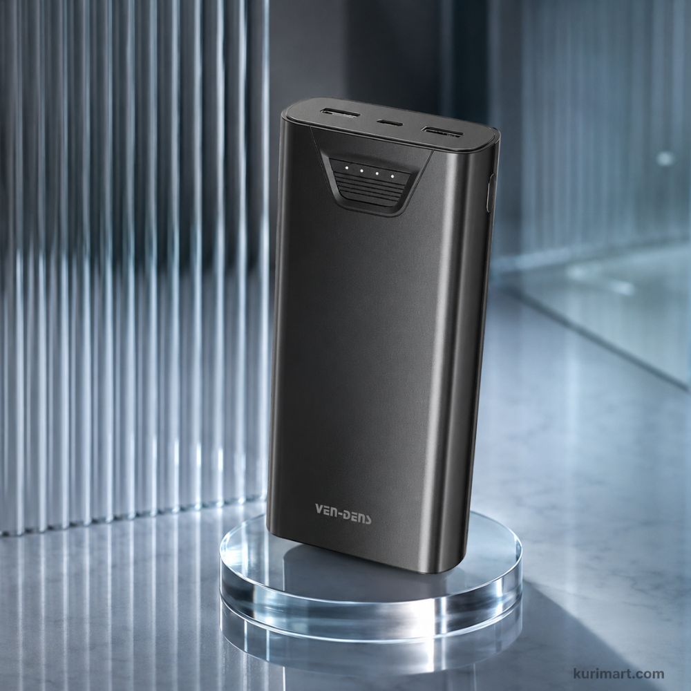 Power Up Faster with Ven-Dens VD-PB042 20000mAh Power Bank