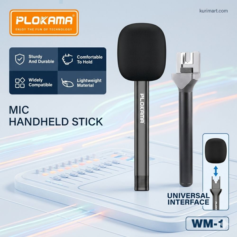 Enhance Recordings with Plokama WM-1 Microphone Stick