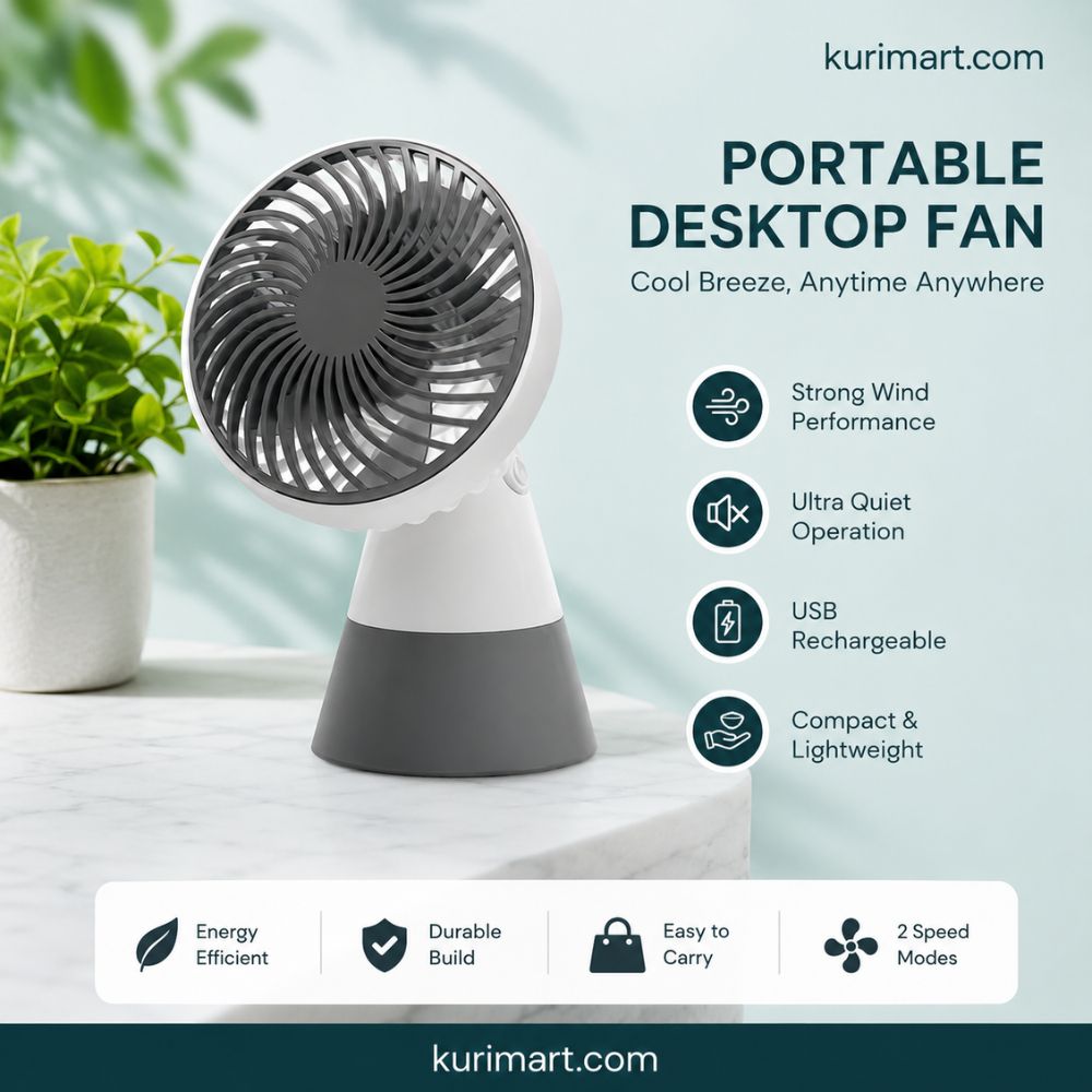 Refresh Instantly with SQ 5165 Mini Fan USB Cooling Solution