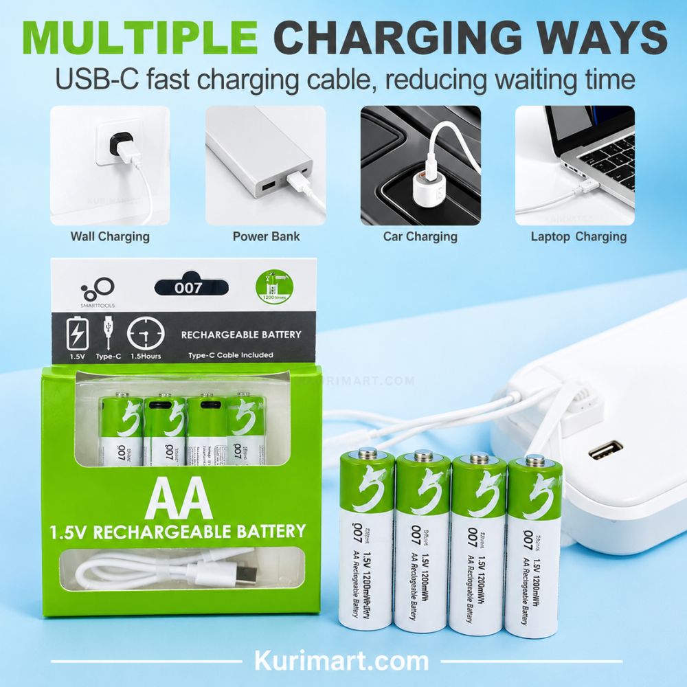 Reliable SMARTOOOLS RB40 Rechargeable Battery 4Pcs Set
