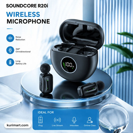 Anker Soundcore R20i Wireless Microphone for Clear Audio