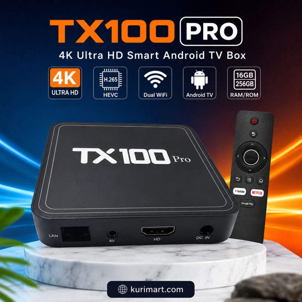 Upgrade Entertainment Fast with TX100 Pro Android 5G Smart TV Box