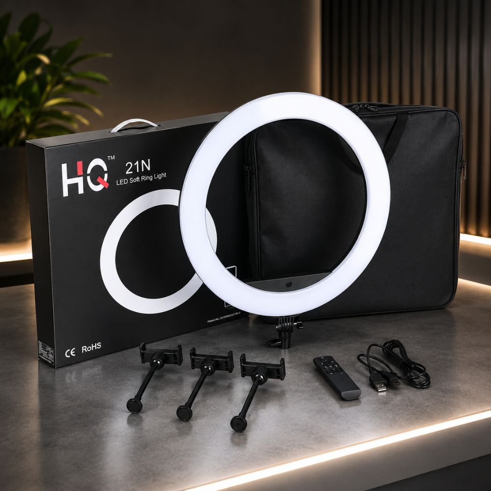 Upgrade Stunning Content with HQ 21N LED Soft Ring Light 21 Inch