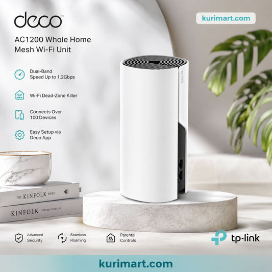 Reliable TP-Link Deco E4 AC1200 Mesh WiFi Router Performance
