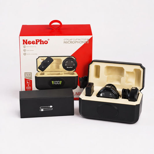 NeePho NP-58 Powerful Wireless Microphone for Clear Audio