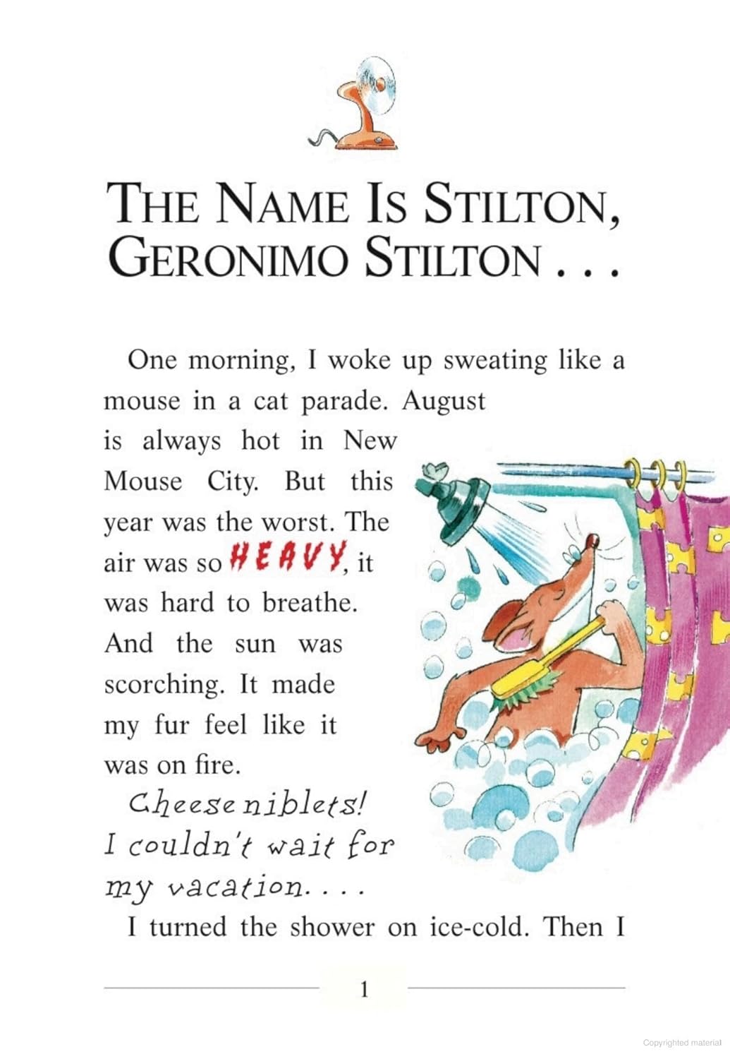 GERONIMO STILTON: A FABUMOUSE VACATION
