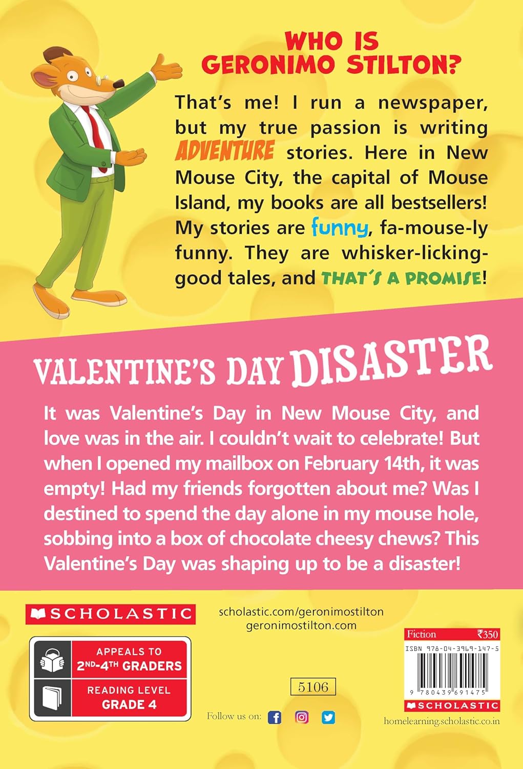 Valentine’s Day Disaster (Geronimo Stilton #23): Valentine’s Day Disaster