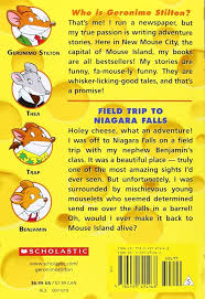 GERONIMO STILTON #24 FIELD TRIP TO NIAGARA FALLS STILTON GERONIMO by STILTON GERONIMO