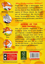 Flight Of The Red Bandit : Geronimo Stilton 56 by Geronimo Stilton