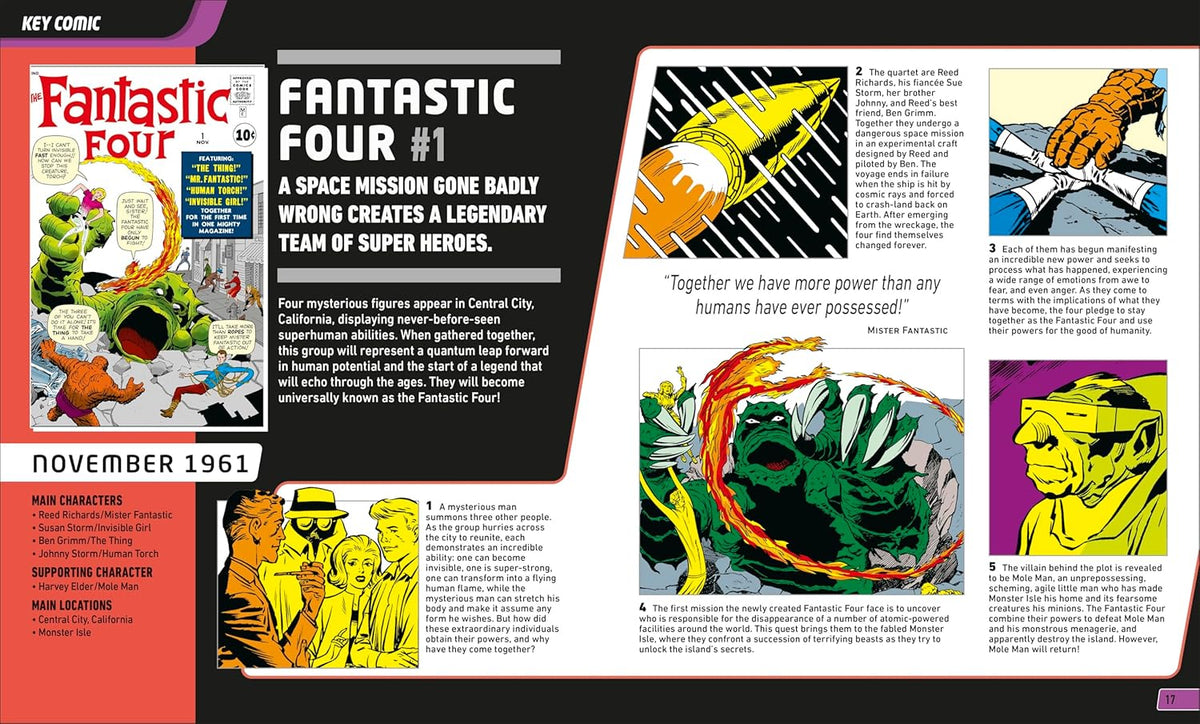 Fantastic Four The Ultimate Guide by DK