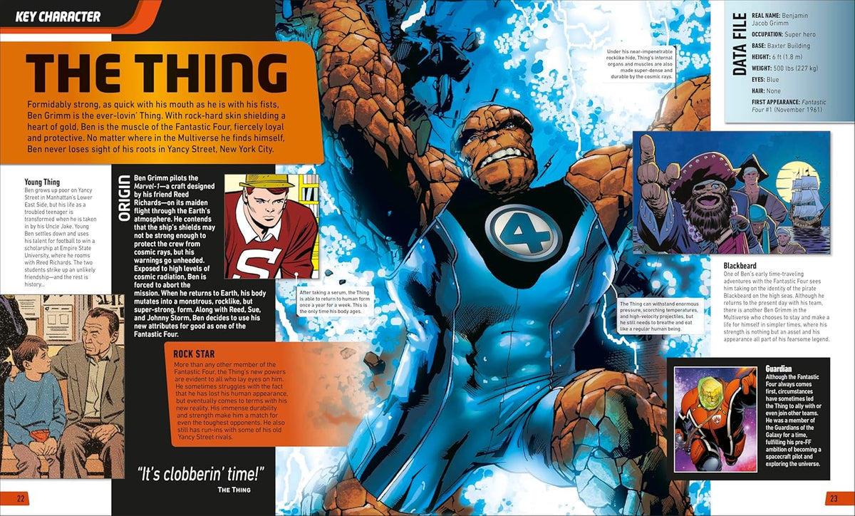 Fantastic Four The Ultimate Guide by DK