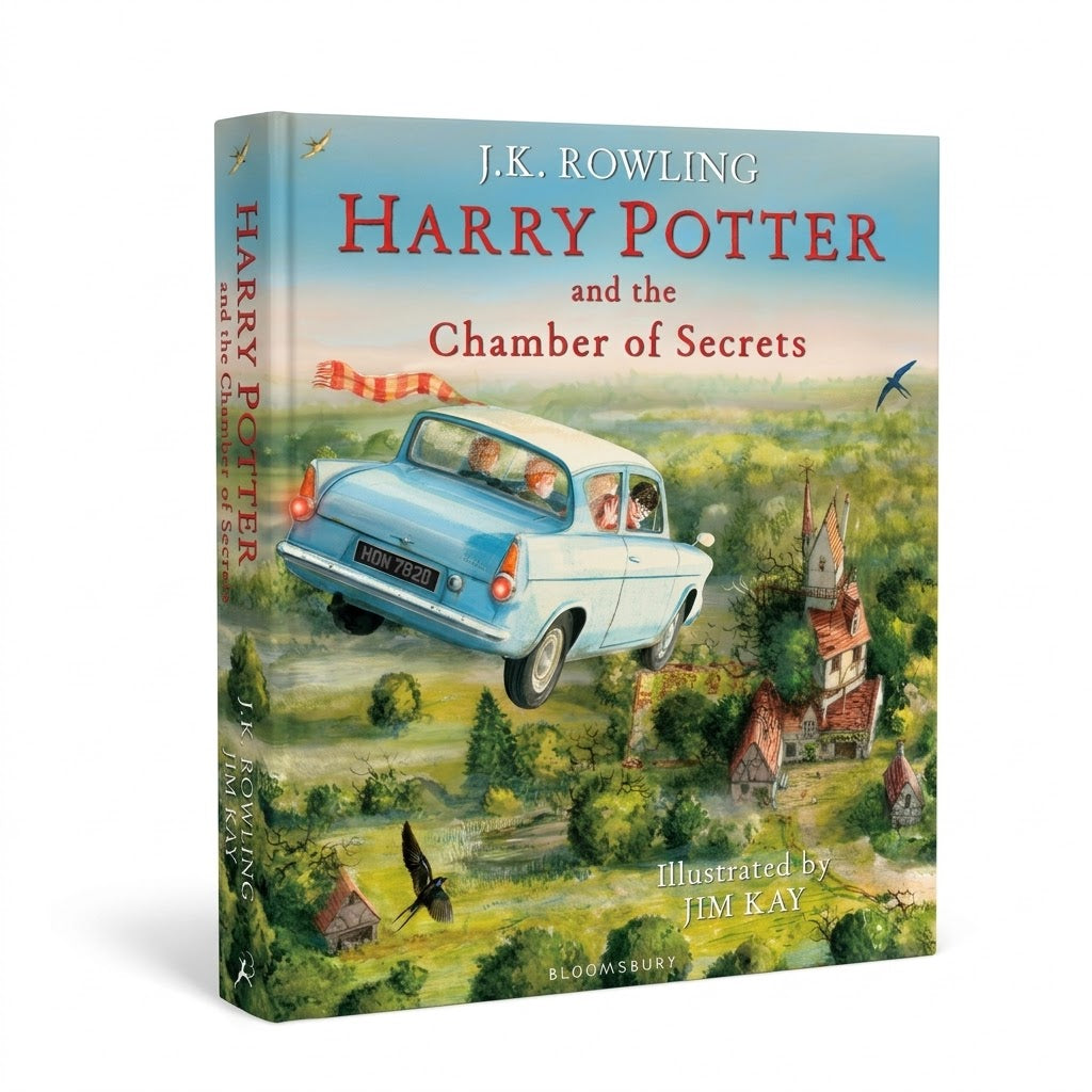 Harry potter & the chamber of secrets illustrated edition by J.K. Rowling