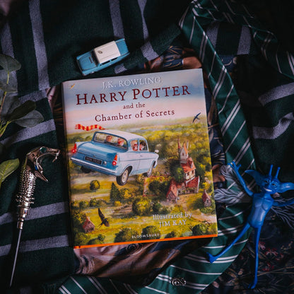 Harry potter & the chamber of secrets illustrated edition by J.K. Rowling