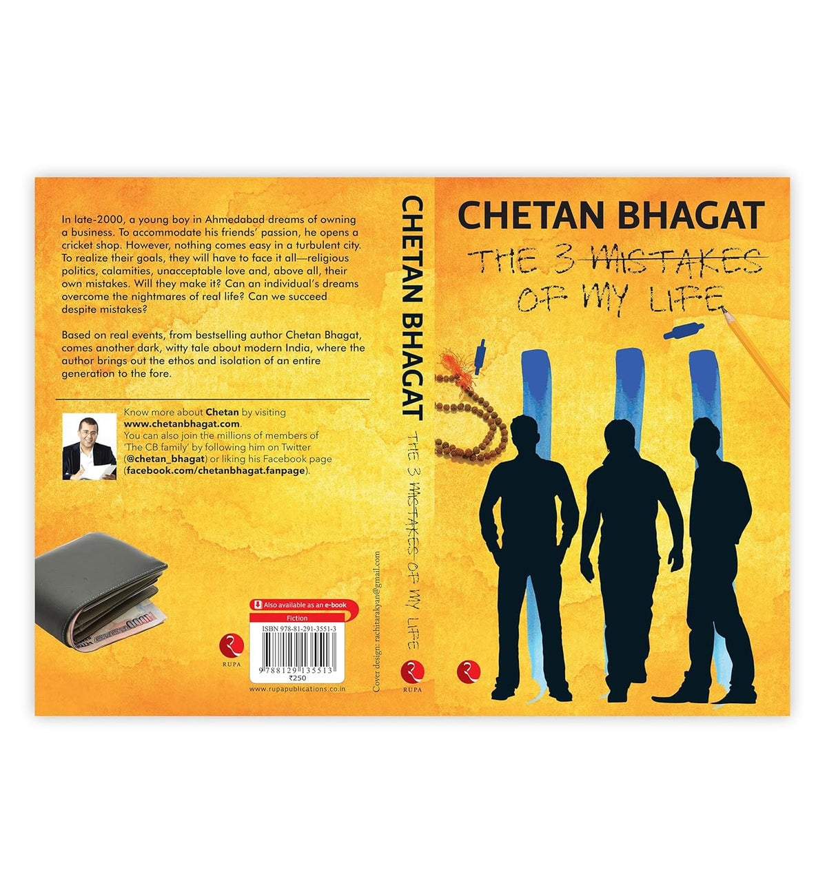THE 3 MISTAKES OF MY LIFE by Chetan Bhagat