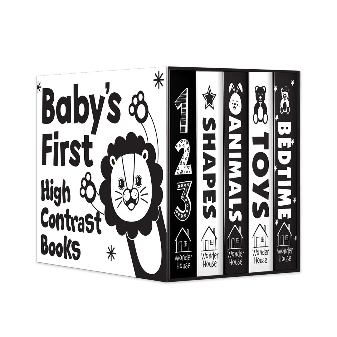 Baby’s First High-Contrast Books: Boxed Set (High Contrast Board Books)