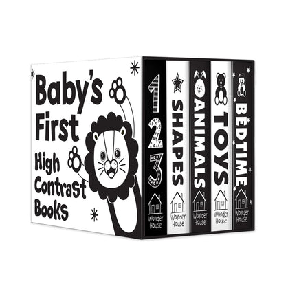 Baby’s First High-Contrast Books: Boxed Set (High Contrast Board Books)