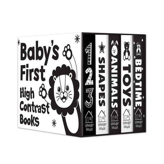Baby’s First High-Contrast Books: Boxed Set (High Contrast Board Books)