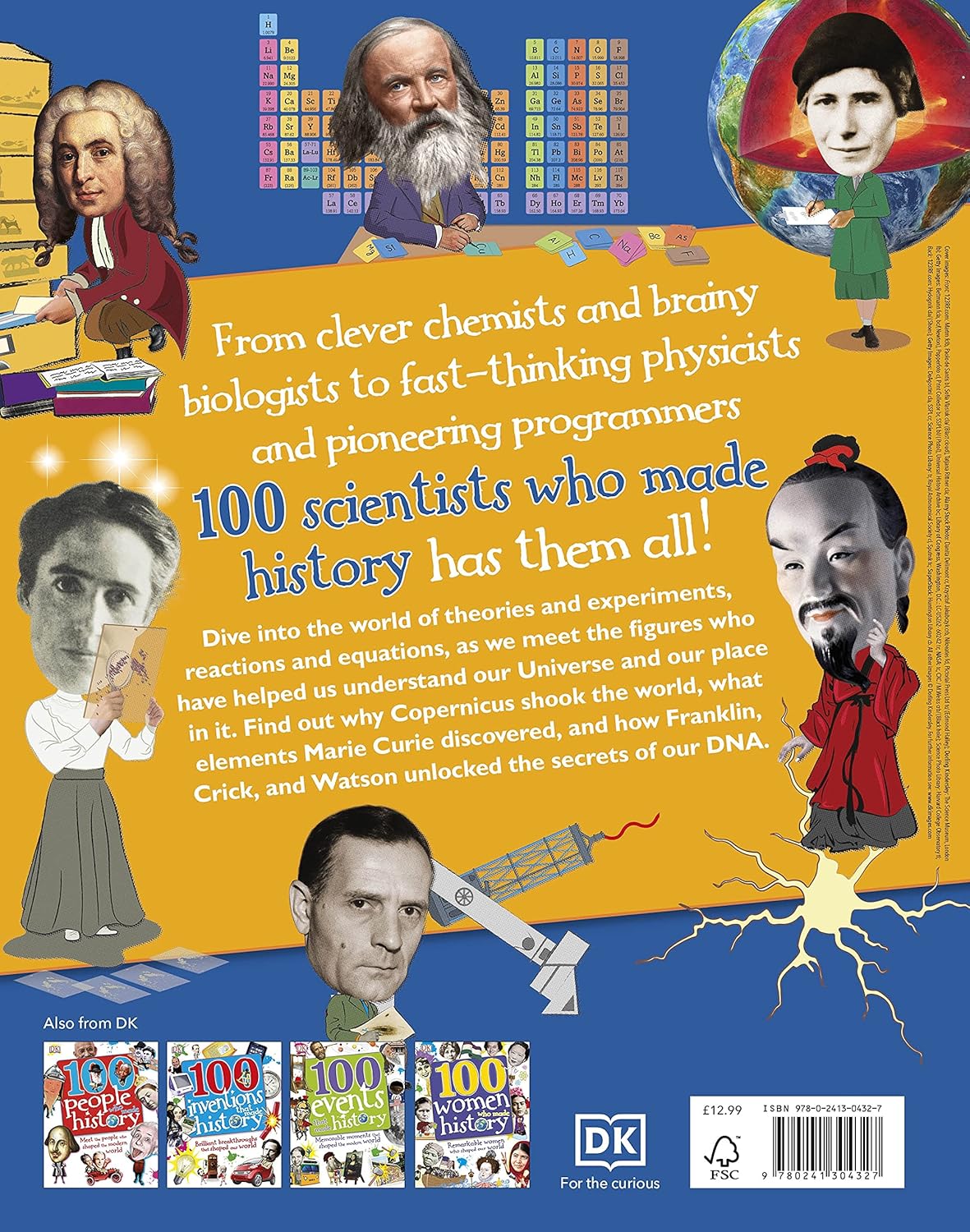 100 Scientists Who Made History by Dk