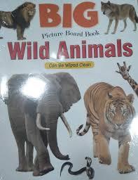 Big Picture Board Book Farm Wild Animals By Alka